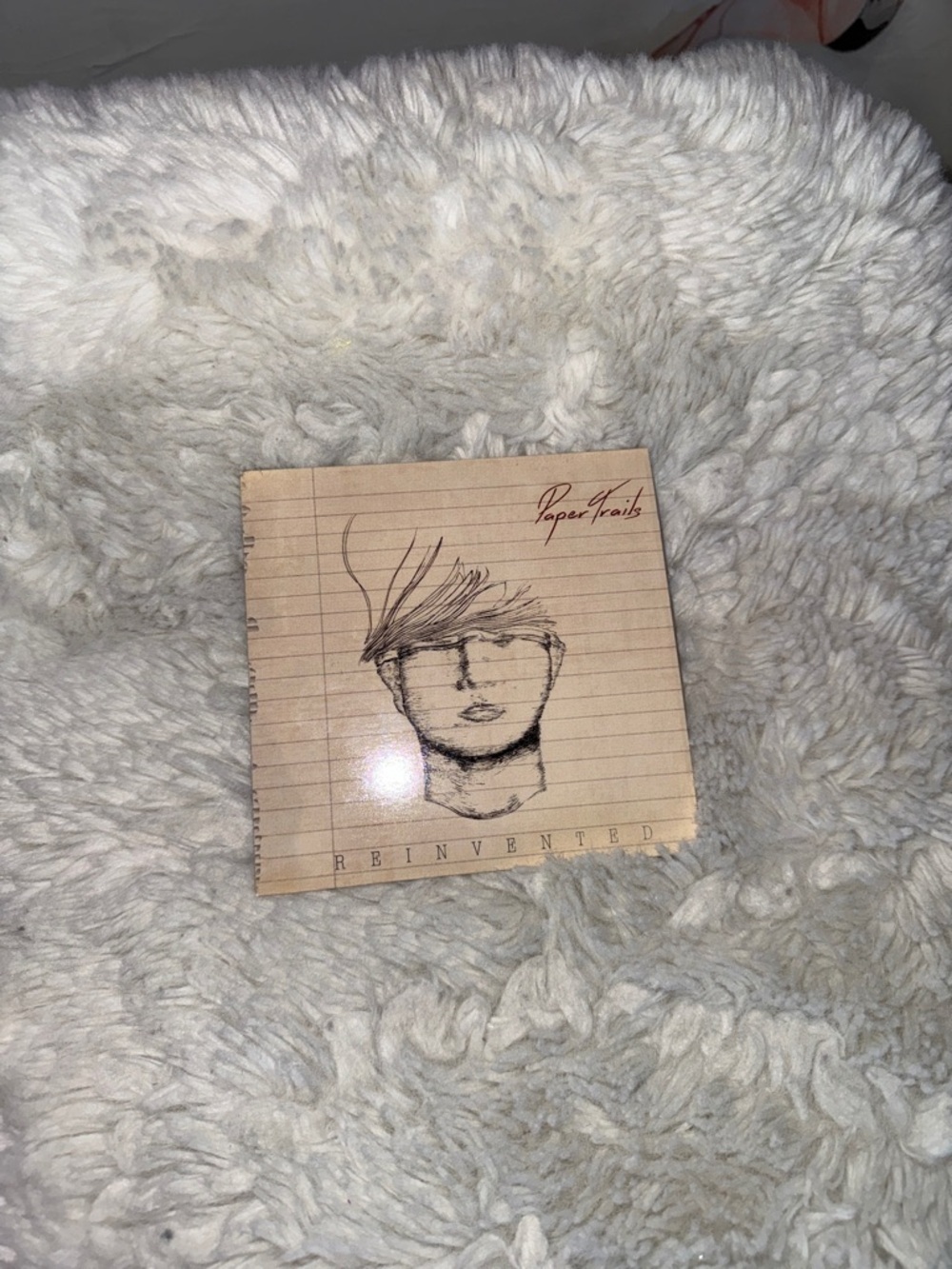 Paper Trails 'Reinvented' Beige Art Cover